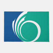 Door Mat with Flag of Ottawa, Canada (Voorkant)