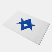 Door Mat with Flag of Toyota City, Japan (Schuin)