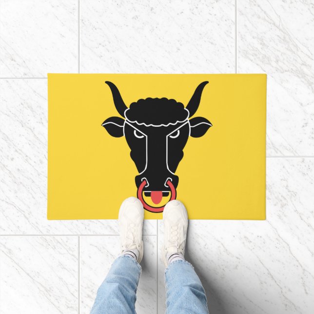 Door Mat with Flag of Uri canton, Switzerland (Binnen)