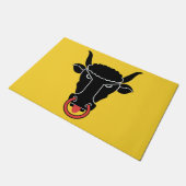 Door Mat with Flag of Uri canton, Switzerland (Schuin)