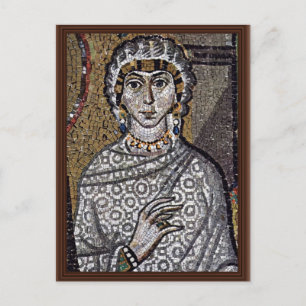door Meister von San Vitale in Ravenna (beste kwal Briefkaart
