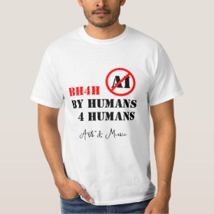 Door Mensen 4 Mensen / Kunst & Muziek (BH4H) T-shirt