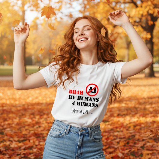 Door Mensen 4 Mensen / Kunst & Muziek (BH4H) T-shirt