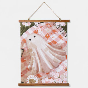 Door mezelf tapijt op te hangen hangend wandkleed