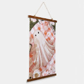 Door mezelf tapijt op te hangen hangend wandkleed (Gebogen)