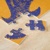 DOOR MIDDEL VAN EEN BENADERING BEREIKTE puzzel van (Zijkant)