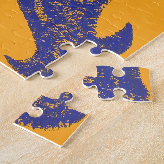 DOOR MIDDEL VAN EEN BENADERING BEREIKTE puzzel van Legpuzzel (Zijkant)