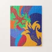 DOOR MIDDEL VAN EEN BENADERING BEREIKTE puzzel van Legpuzzel (Verticaal)