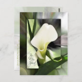 Door mijn geest briefkaart (Voorkant / Achterkant)