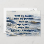 Door Mijn Geest, het Briefkaart van de Golven van  (Voorkant / Achterkant)