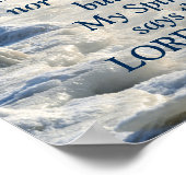 Door Mijn Geest, het Poster van de Golven van de S (Hoek)