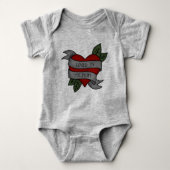 DOOR MIJN MUM GELEGD - tattoo VAN HET Hart - Romper (Voorkant)