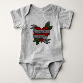 DOOR MIJN MUM GELEGD - tattoo VAN HET Hart - Romper