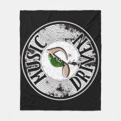 Door muziek aangedreven deken (Voorkant)