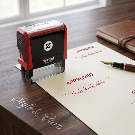 Door Naam Goedgekeurd Zelfinkend Stempel Pro Tool