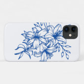 door natuur geïnspireerde bloem Case-Mate iPhone case (Achterkant (horizontaal))