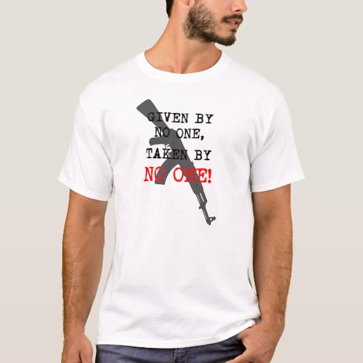 Door niemand gegeven t-shirt (Voorkant)