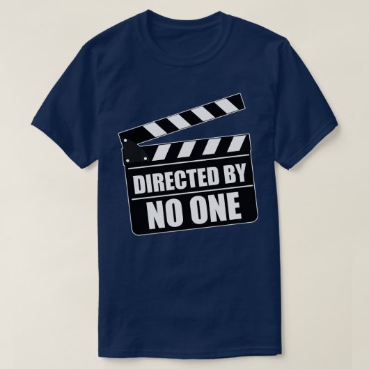 Door niemand geleid t-shirt (Design voorkant)