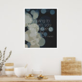 Door niet voor te bereiden... poster (Keuken)