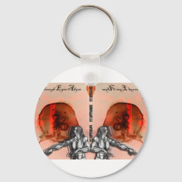 "Door ogen afgrond" Merch Sleutelhanger