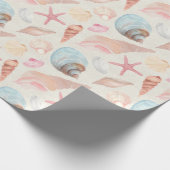 Door ontwerp 10 van de Reeks van het Zee Cadeaupapier (Hoek)