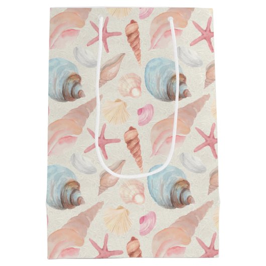 Door ontwerp 10 van de Reeks van het Zee Medium Cadeauzakje (Achterkant)