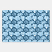 Door ontwerp 11 van de Reeks van het Zee Inpakpapier Vel (Voorkant)