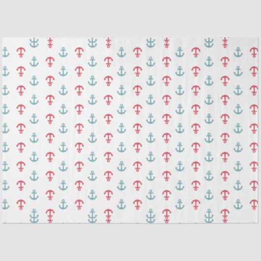 Door ontwerp 3 van de Reeks van het Zee Tissuepapier (Voorkant)