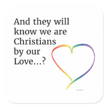 Door onze liefde Stickers