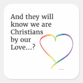 Door onze liefde Stickers (Voorkant)