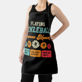 Door Pickleball te spelen verbetert u de geheugens Schort (Insitu)