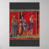 Door Pompejanischer Maler Um 60 V. Chr. Poster (Voorkant)