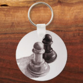 Door potlood gemaakte kappen sleutelhanger (Voorkant)