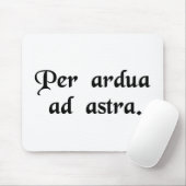 Door problemen met de sterren. muismat (Met muis)