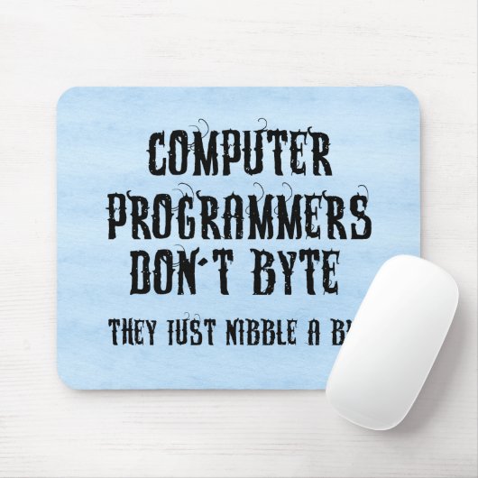 Door programmeerprogramma's muismat (Met muis)