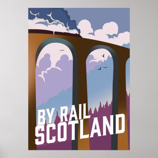 Door Rail Scotland Poster (Voorkant)