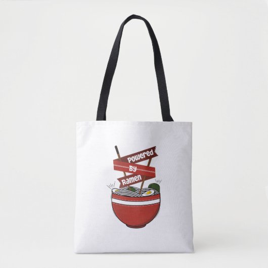 door ramen aangedreven tote bag (Voorkant)