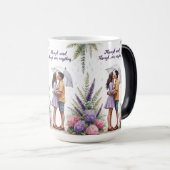 Door regen en liefde - Romantische paar Mok (Voorkant rechts)