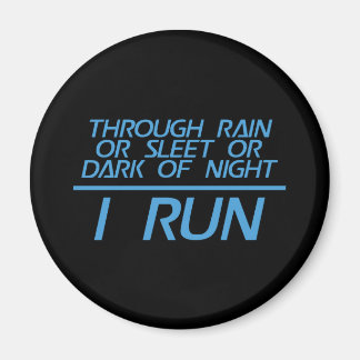 Door Regen of Sleet... Ik ren Magneet