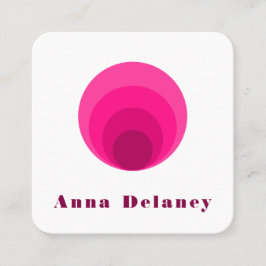 Door Retro geïnspireerd Visitekaartje