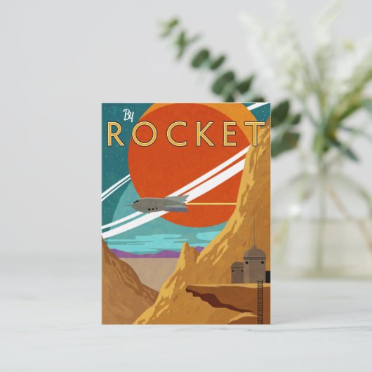 Door Rocket Briefkaart (Staand voorkant)