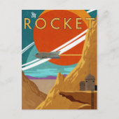 Door Rocket Briefkaart (Voorkant)