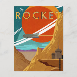 Door Rocket Briefkaart