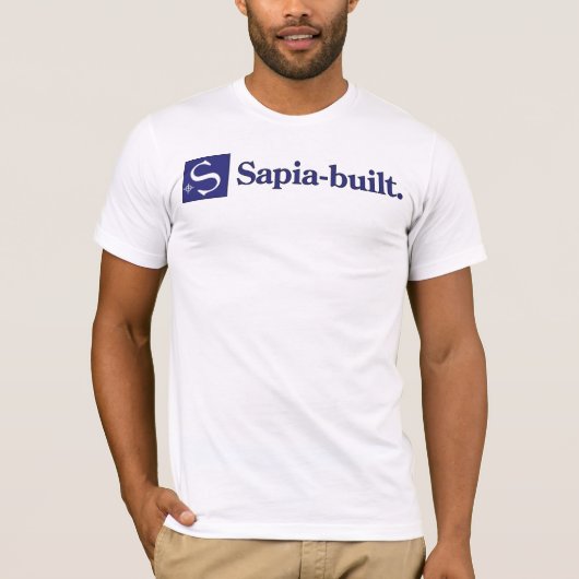 Door Sapia gebouwde T-Shirt (Voorkant)
