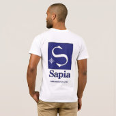 Door Sapia gebouwde T-Shirt (Achterkant volledig)