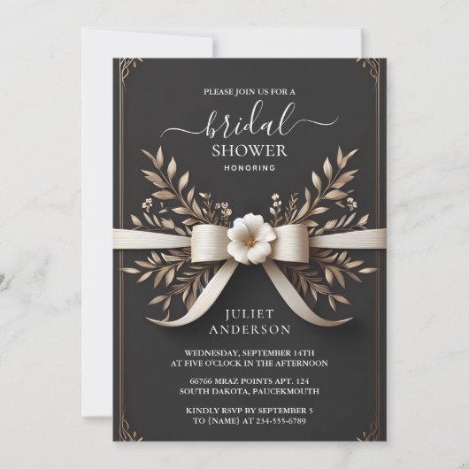 Door Schattige touw binden we het knoop Vrijgezell Kaart (Voorkant)