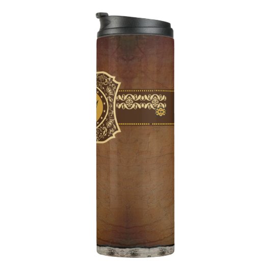 door sigaren geïnspireerd thermosbeker (Geroteerd rechts)