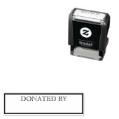 Door Sjabloon gedoneerd Zelfinktende Stempel (In situ)