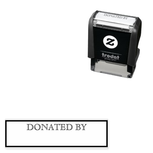 Door Sjabloon gedoneerd Zelfinktende Stempel (In situ)