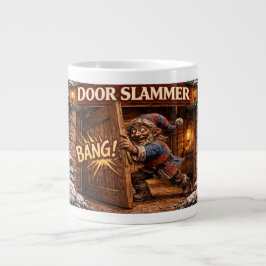 Door Slammer Icelandic Yule Lad  Grote Koffiekop